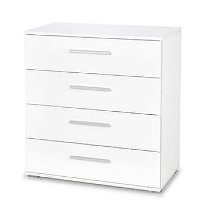 Komoda 77x40x82cm - Bílá