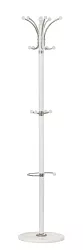 Stojanový věšák 38x185cm - Bílá