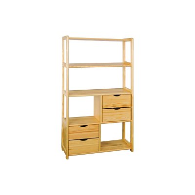 Regál RG 141 80x30x150cm - Borovice