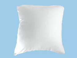 Dekorační povlak na polštářky jersey 40x40cm - Bílá