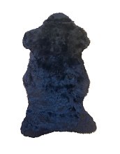 Ovčí kožešina 100x60cm - Černá