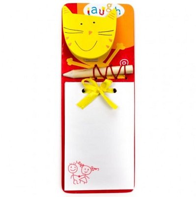 Poznámkový blok s tužkou - Kočka