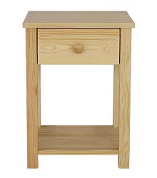 Noční stolek z masivní borovice 40x36x55cm - Borovice - POSLEDNÍ KUSY