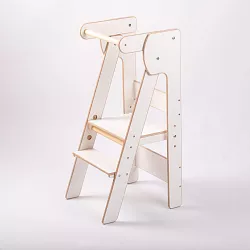 Učící věž skládací 41x47x88cm - White