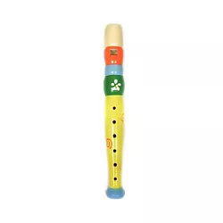 Dřevěná flétna malá - Kytička 