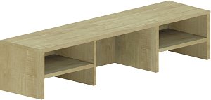 Stolová nástavba 120x30x35cm - Bílá