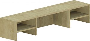 Stolová nástavba 140x30x35cm - Bílá