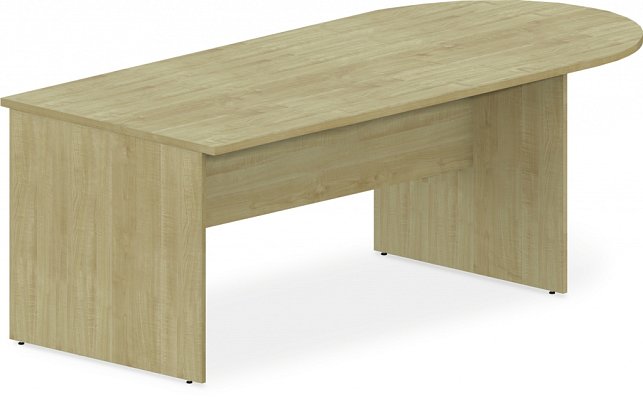 Stůl jednací Klasik - 250x100cm - Bílá
