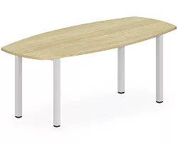 Stůl jednací Apolo - 200x90cm - Šedá