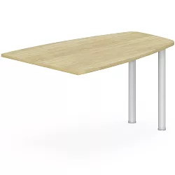 Stůl doplňkový JDE - 150x135cm - Šedá