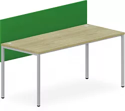 Látkový paravan ke stolu 200x60cm - Zelená