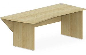 Stůl pracovní Klasik - podnož 200x95cm - Bílá