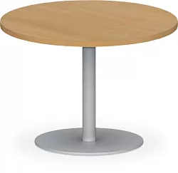 Konferenční stolek K04 - pr.100cm - Šedá