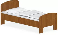 Lůžko 90x200x42/74cm - Dub Lindberg