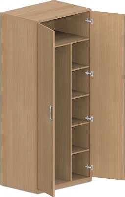 Šatní skříň 90x62x205cm - Buk bílý
