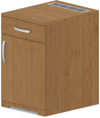Skříňka pro vestavnou lednici 60x62x75cm - Buk bílý