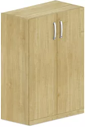 Policová skříň, dvířka 80x42x110cm - Dub Lindberg