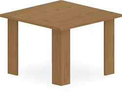 Konferenční stolek 2K01- 80x80cm - Dub Lindberg