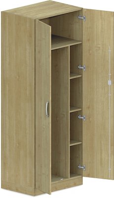 Šatní skříň 80x57x210cm - Bílá