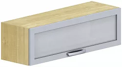 Horní skříňka s výklopnými dveřmi 100x32x30cm - Šedá