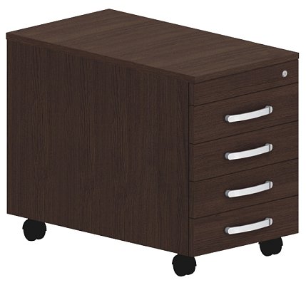 Mobilní kontejner 43x80x59,5cm - Bílá