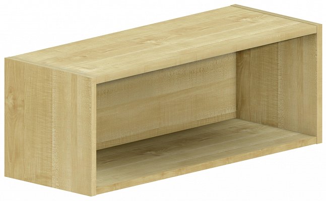Horní skříňka otevřená 80x30x30cm - Bílá