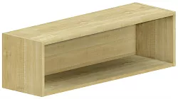 Horní skříňka otevřená 100x30x30cm - Šedá