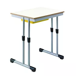 Jednomístná školní lavice - v. 59 až 82 cm