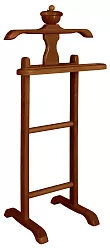 Němý sluha z bukového dřeva výška 116cm - Buk-dub