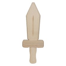Dřevěná dýka římská (25 cm)