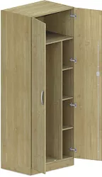 Šatní skříň 80x57x210cm - Bílá