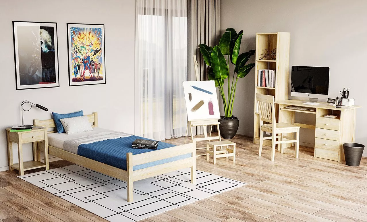 Dětský pokoj s vůní dřeva