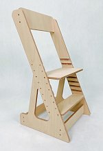 Jídelní rostoucí židle - Buk 45x42x87cm