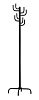 Stojanový věšák 48x178cm - Černá