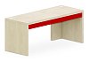 Psací stůl se zásuvkami 160x70cm - Bára - Chilli red