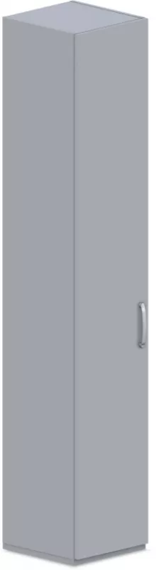 Skříň policová, dvířka 40x42x215,5cm - Wenge