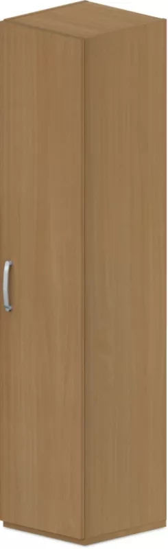 Skříň policová, dvířka 40x42x180cm - Wenge
