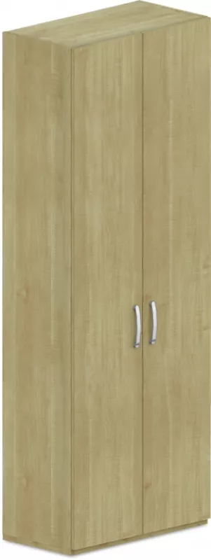 Skříň policová, dvířka 80x42x215,5cm - Wenge