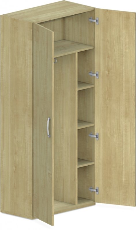 Šatní skříň kombinovaná 80x42x180cm - Šedá