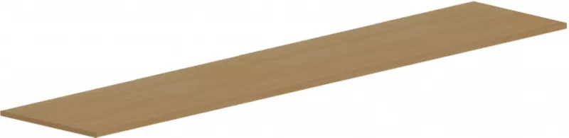 Krycí deska skříně 200x42x1,8cm - Wenge