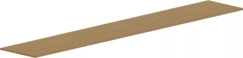 Krycí deska skříně 240x42x1,8cm - Bílá