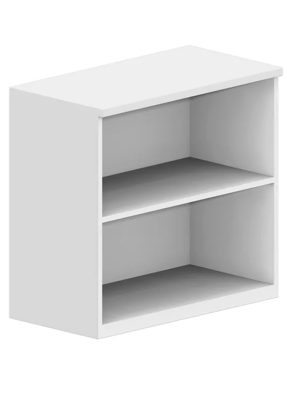 Stolová skříň policová 80x42x75cm - Bílá