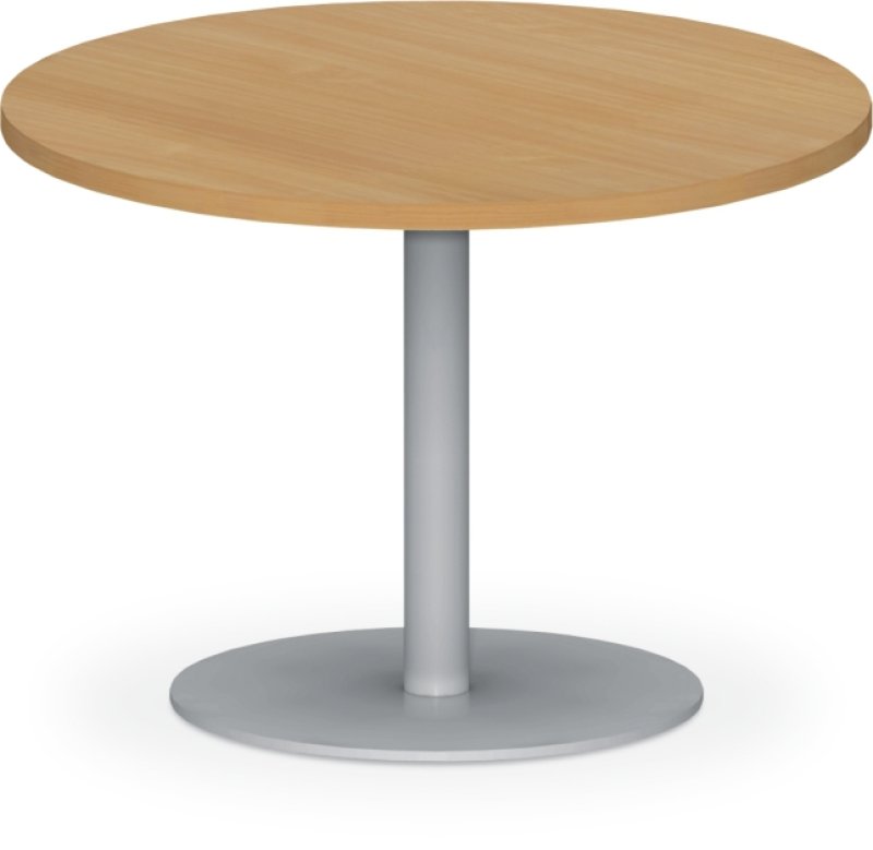 Konferenční stolek K04 - pr.100cm - Šedá