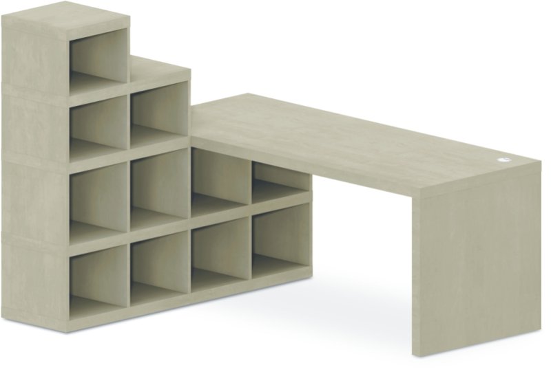 Stůl kombinovaný 180x150cm - Jasan