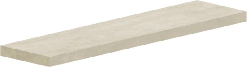 Police rovná 100x25x3,6cm - Jasan