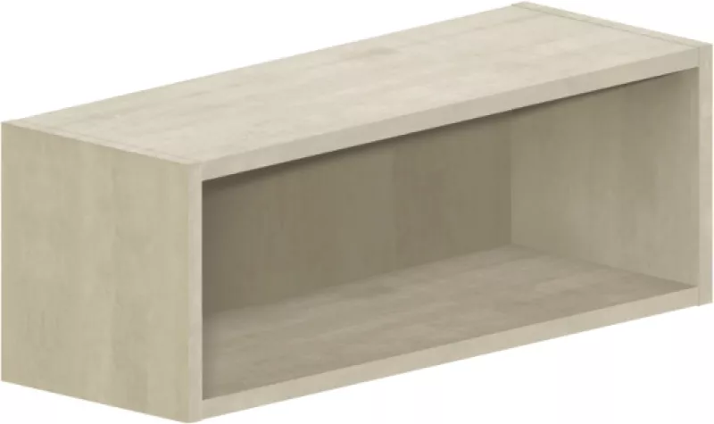 Závěsná police 70x25x25cm - Třešeň