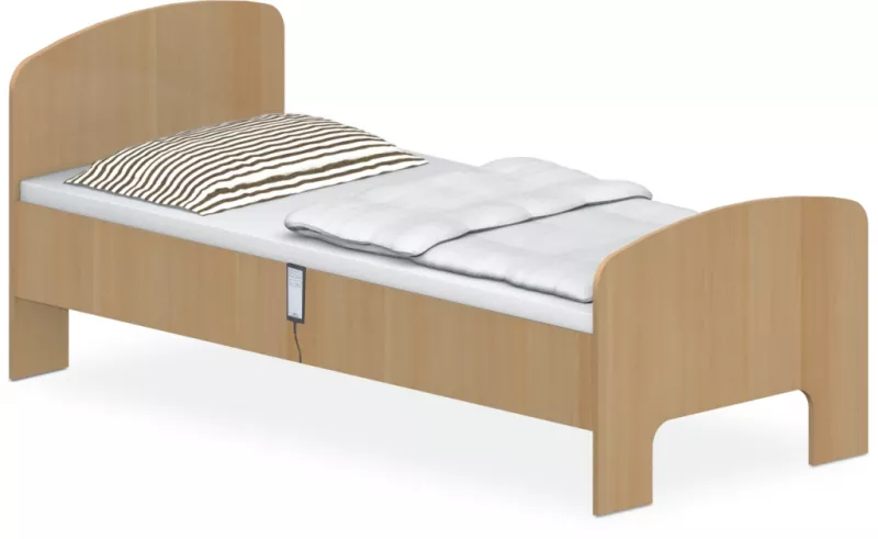 Lôžko 90x200x42/74cm - Čerešňa Havana