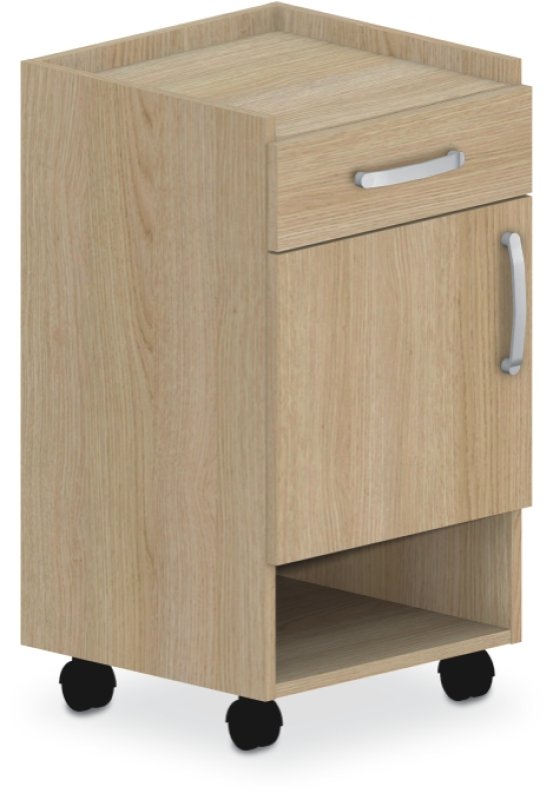 Nočný stolík 45x45x82cm - Dub Lindberg