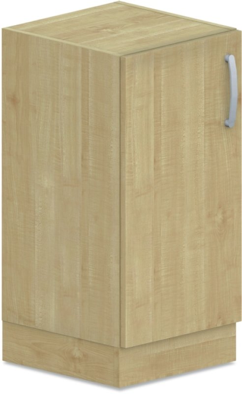 Skříň policová, dvířka/niky 40x42x82,5cm - Šedá