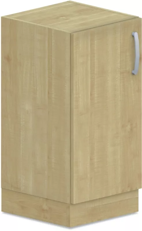 Skříň policová, dvířka/niky 40x42x82,5cm - Šedá